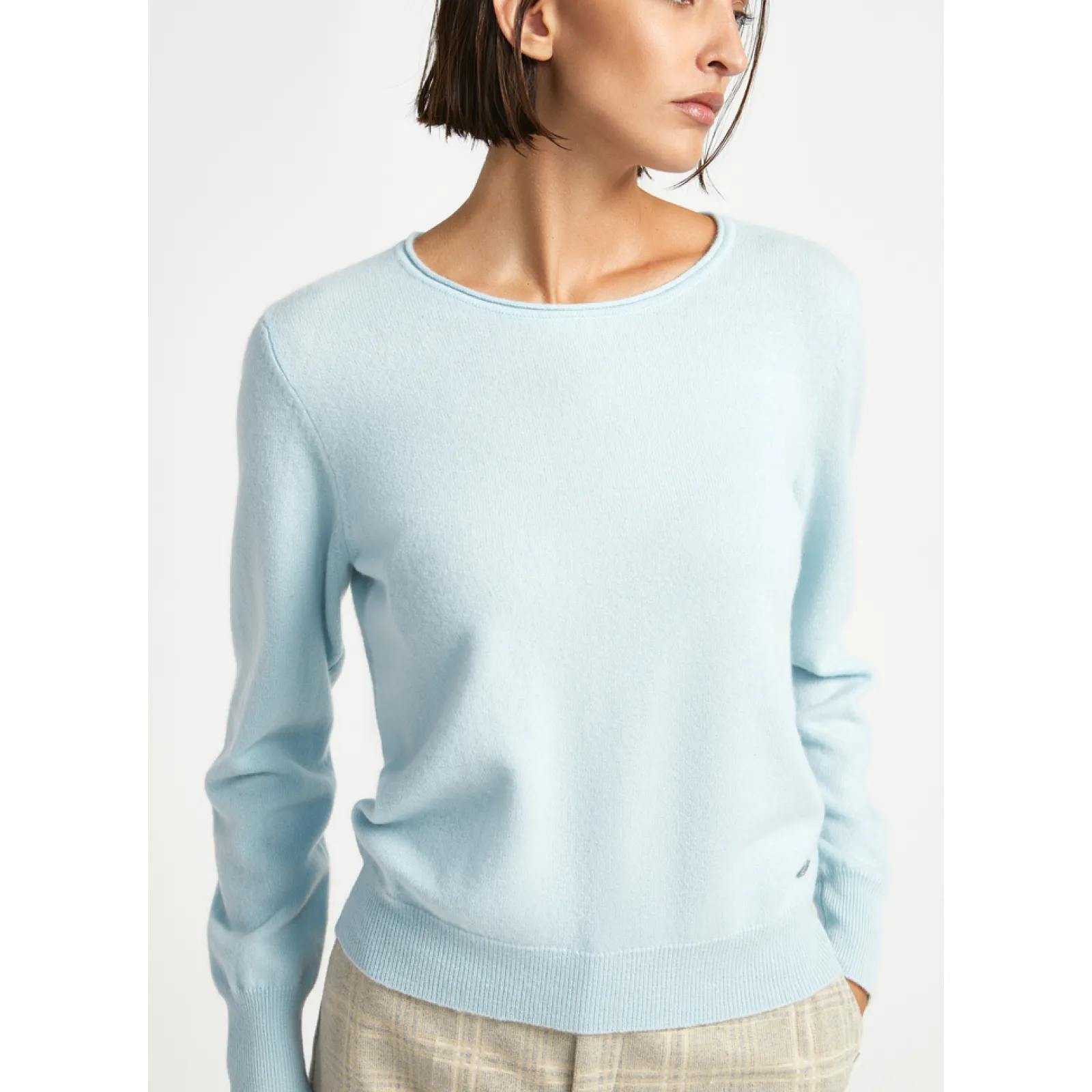 Xandres Pull à col rond en cachemire-Femme Pulls & Cardigans