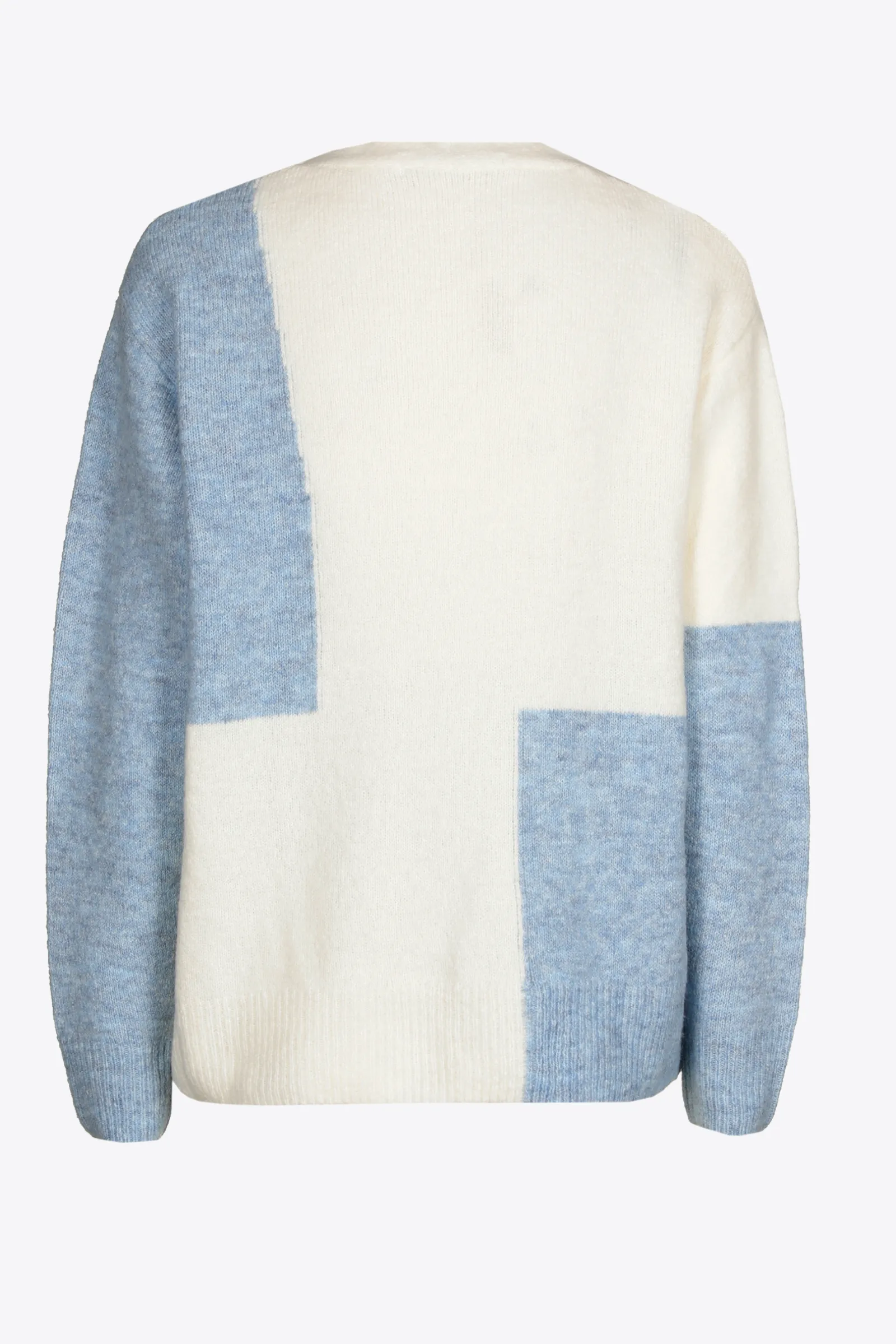 Xandres Pull à couleurs contrastées confectionné dans un mélange de laines-Femme Pulls & Cardigans