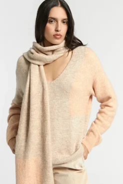 Xandres Pull à couleurs contrastées confectionné dans un mélange de laines-Femme Xandres Plus|Pulls & Cardigans