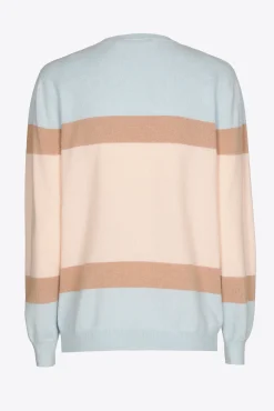 Xandres Pull en cachemire à couleurs contrastées-Femme Xandres Plus|Pulls & Cardigans