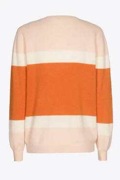 Xandres Pull en cachemire à couleurs contrastées-Femme Xandres Plus|Pulls & Cardigans