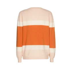 Xandres Pull en cachemire à couleurs contrastées-Femme Xandres Plus|Pulls & Cardigans