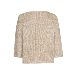 Xandres Pull en grosse maille avec fil doré-Femme Pulls & Cardigans