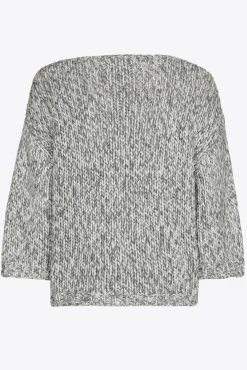 Xandres Pull en grosse maille avec fil doré-Femme Pulls & Cardigans