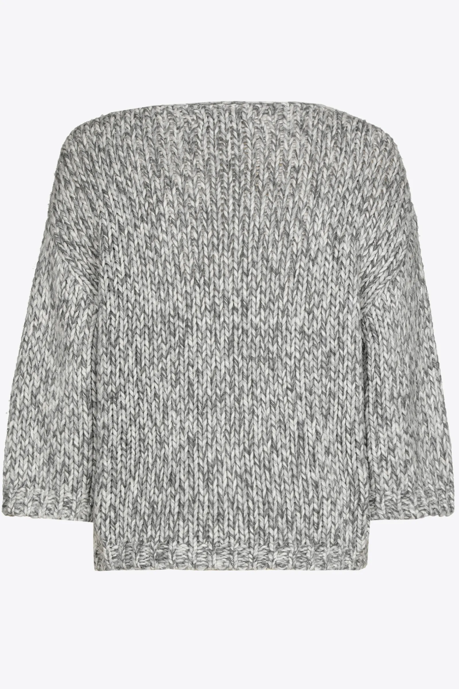 Xandres Pull en grosse maille avec fil doré-Femme Pulls & Cardigans