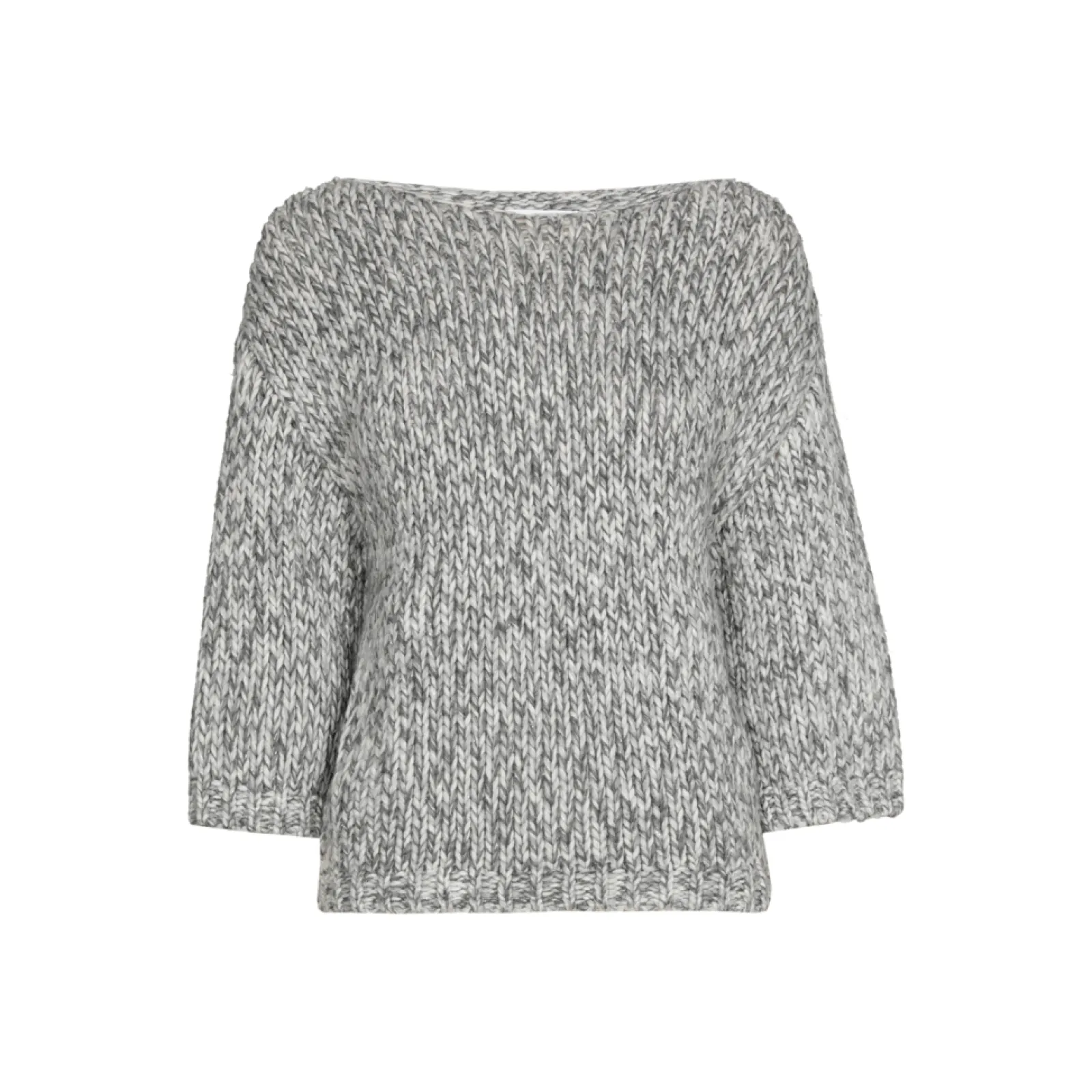 Xandres Pull en grosse maille avec fil doré-Femme Pulls & Cardigans