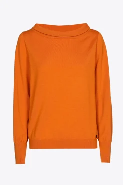 Xandres Pull en laine à col bateau-Femme Xandres Plus|Pulls & Cardigans