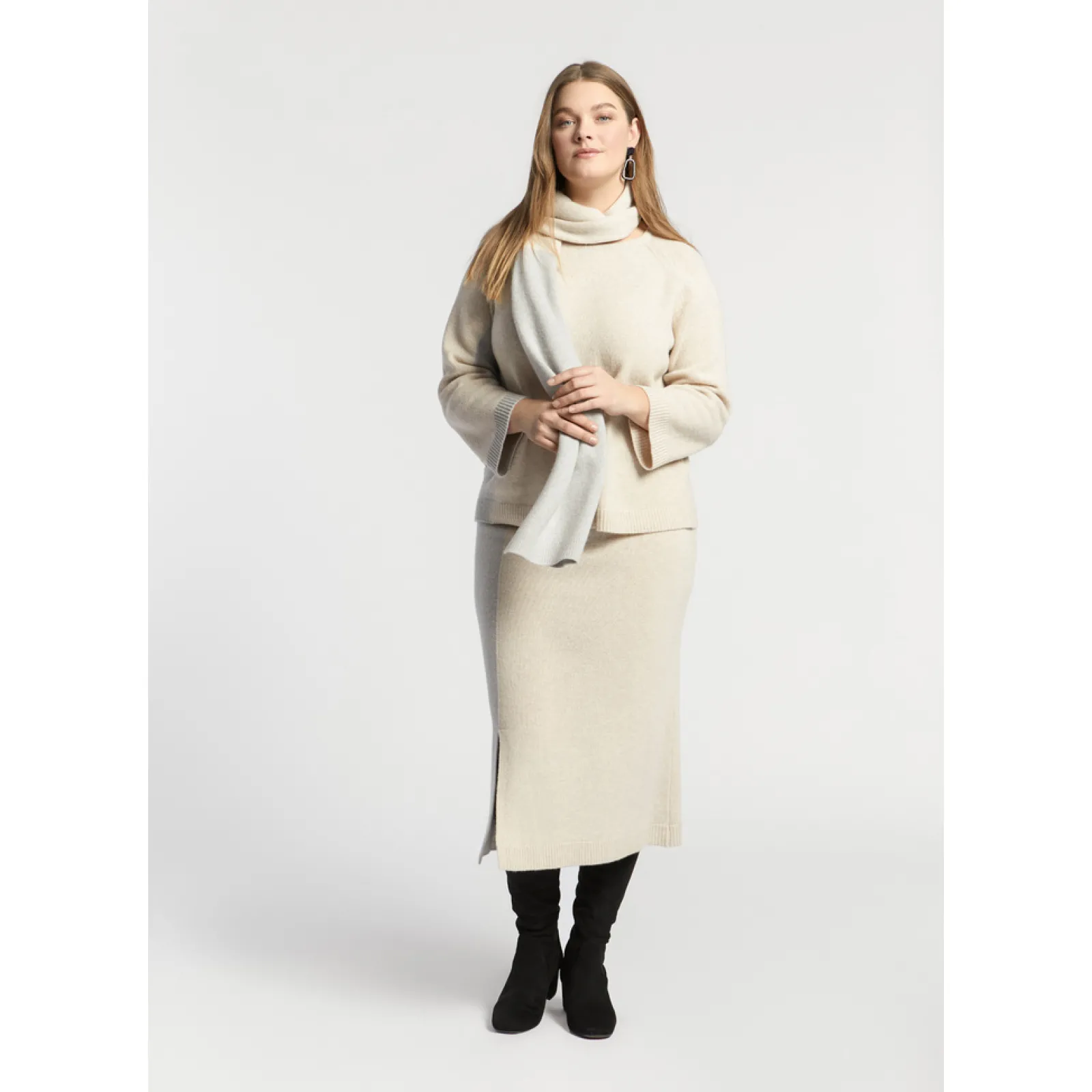 Xandres Pull en laine fine-Femme Xandres Plus|Pulls & Cardigans