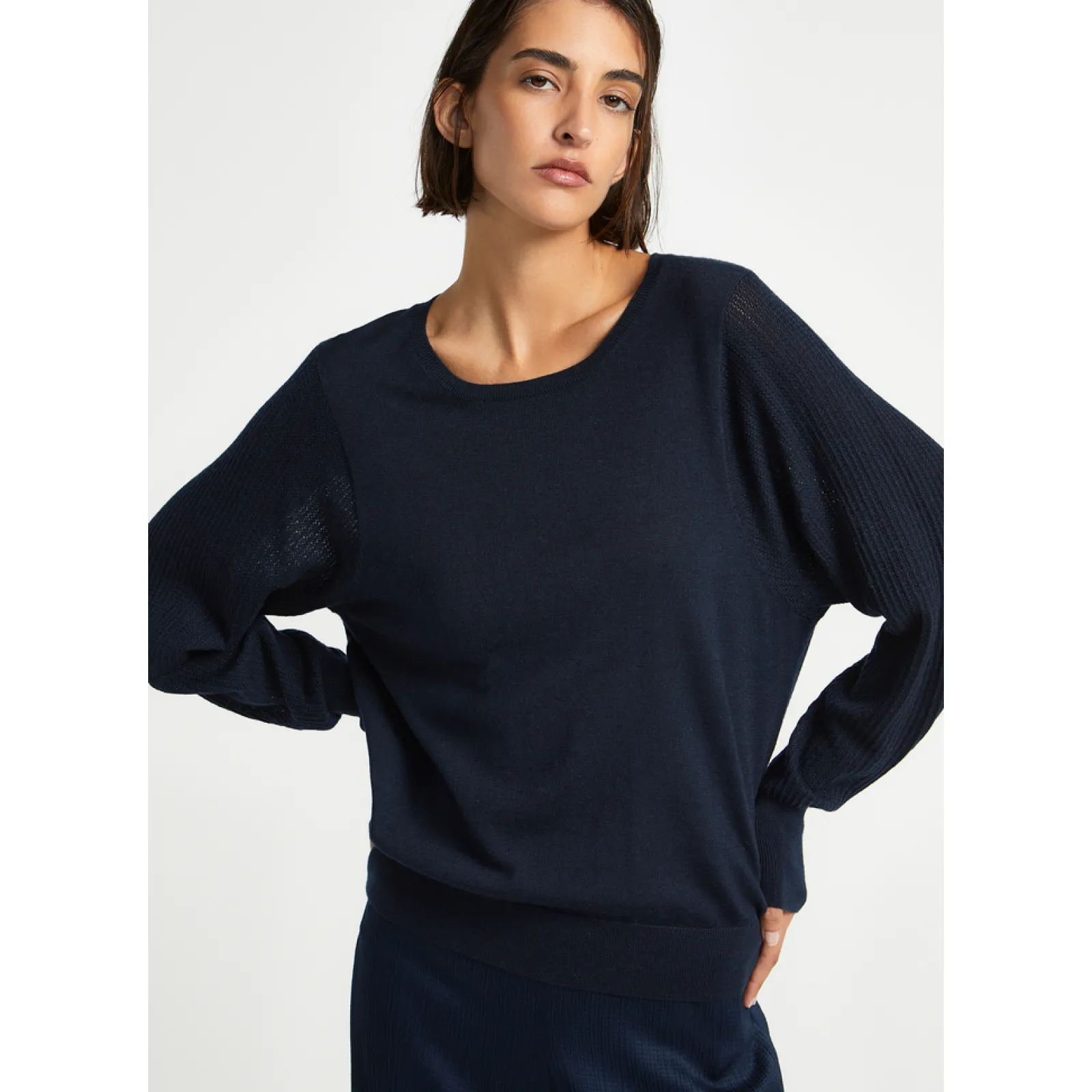 Xandres Pull en laine mérinos-Femme Pulls & Cardigans