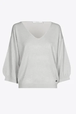 Xandres Pull en lurex-Femme Pulls & Cardigans