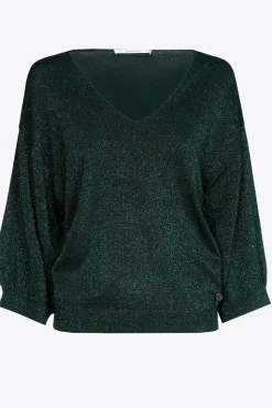 Xandres Pull en lurex-Femme Pulls & Cardigans