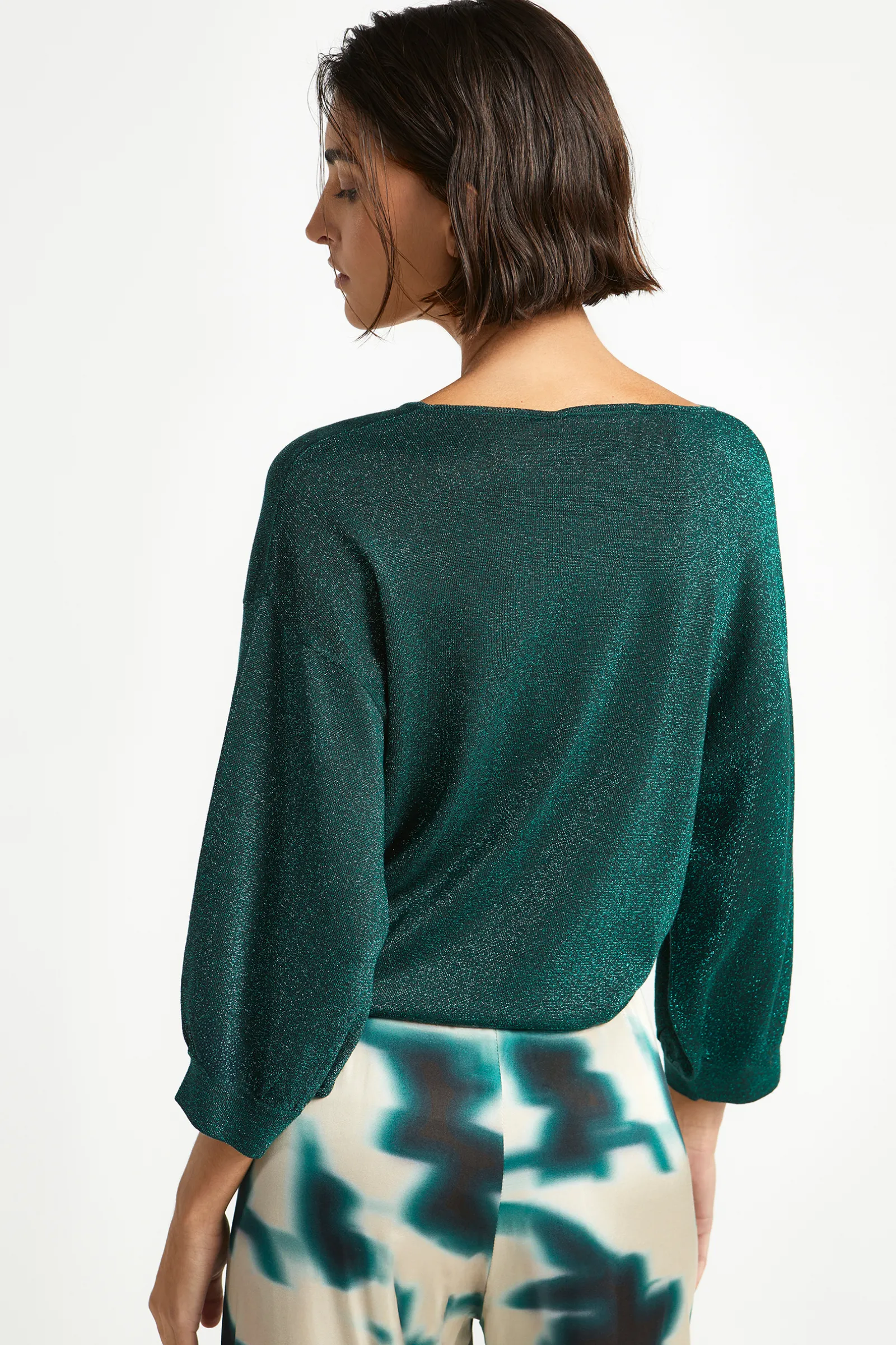 Xandres Pull en lurex-Femme Pulls & Cardigans