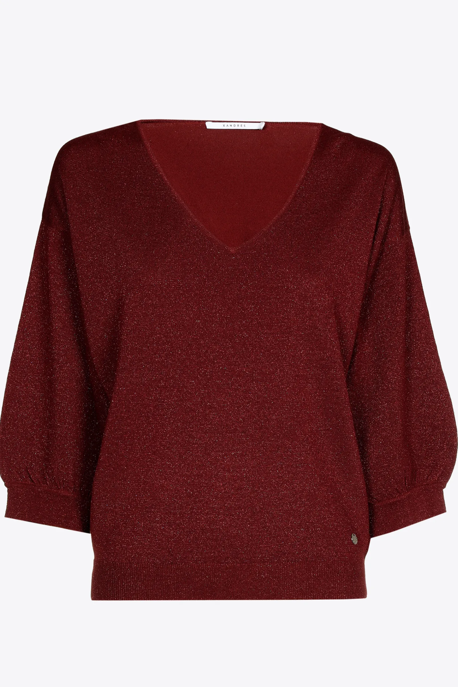 Xandres Pull en lurex-Femme Pulls & Cardigans