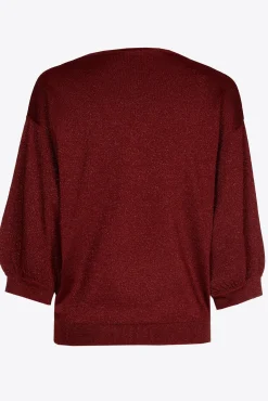 Xandres Pull en lurex-Femme Pulls & Cardigans