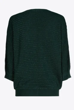 Xandres Pull en maille fantaisie agrémenté de lurex-Femme Xandres Plus|Pulls & Cardigans
