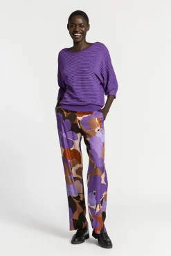 Xandres Pull en maille fantaisie agrémenté de lurex-Femme Xandres Plus|Pulls & Cardigans