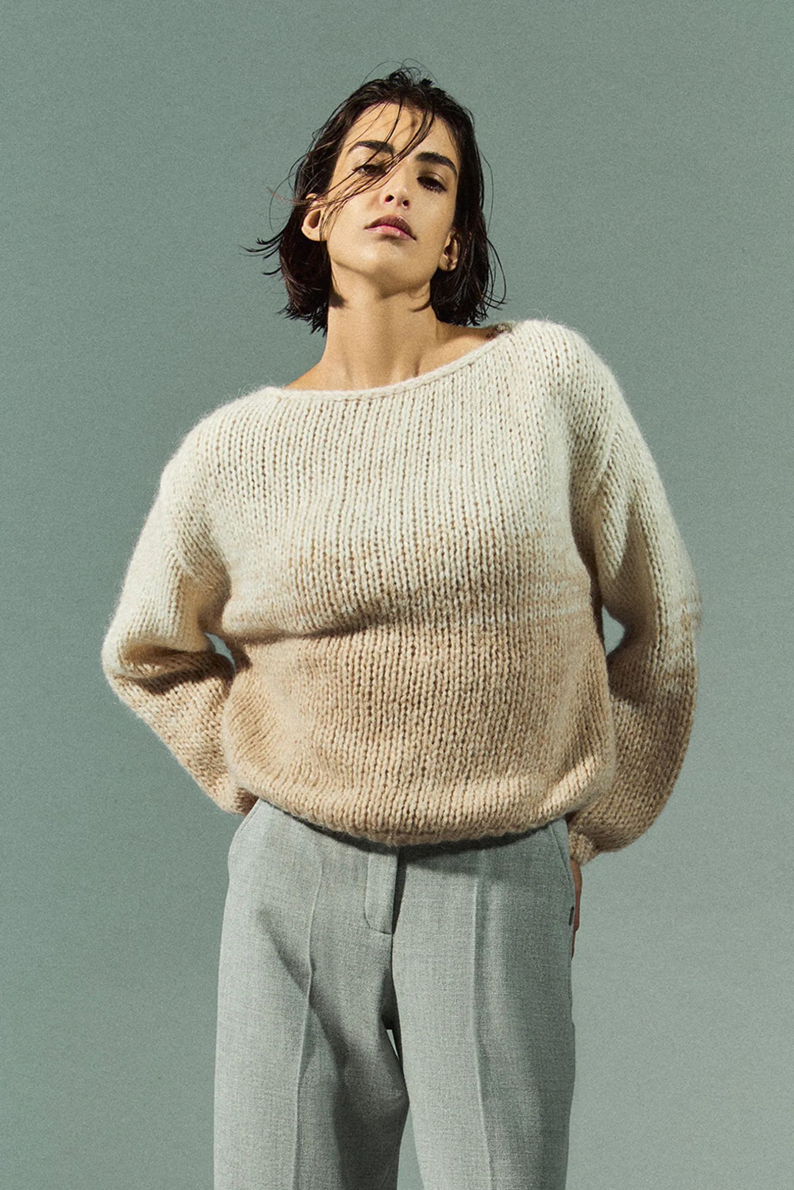 Xandres Pull en mohair et en laine d’alpaga-Femme Pulls & Cardigans