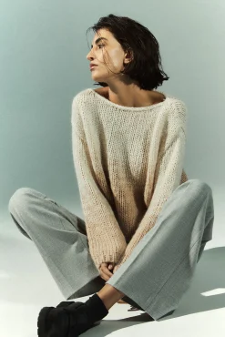 Xandres Pull en mohair et en laine d’alpaga-Femme Pulls & Cardigans