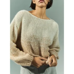Xandres Pull en mohair et en laine d’alpaga-Femme Pulls & Cardigans