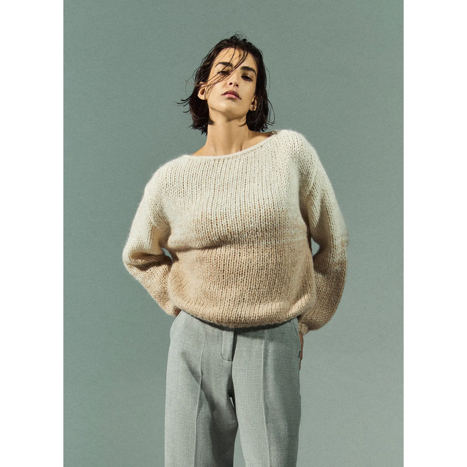 Xandres Pull en mohair et en laine d’alpaga-Femme Pulls & Cardigans