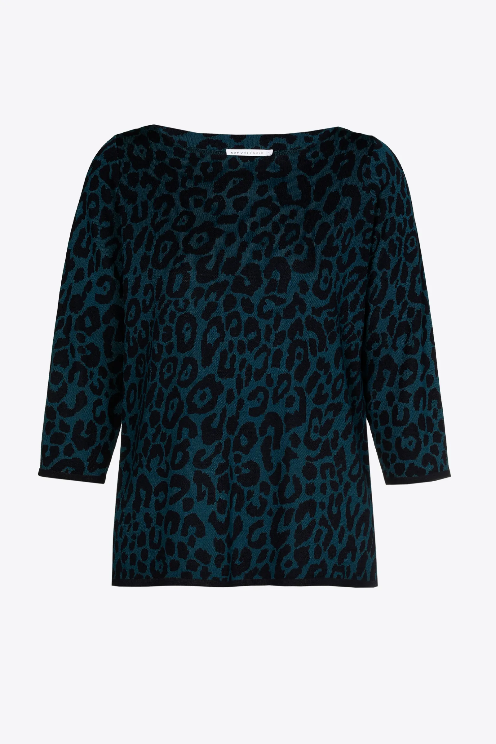 Xandres Pull à motif léopard-Femme Pulls & Cardigans