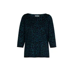 Xandres Pull à motif léopard-Femme Pulls & Cardigans