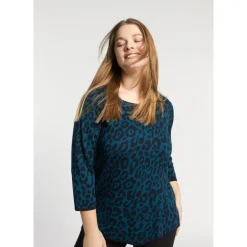 Xandres Pull à motif léopard-Femme Pulls & Cardigans