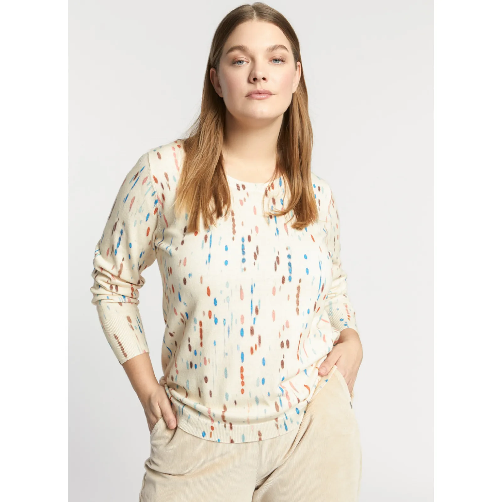 Xandres Pull à motif original-Femme Pulls & Cardigans