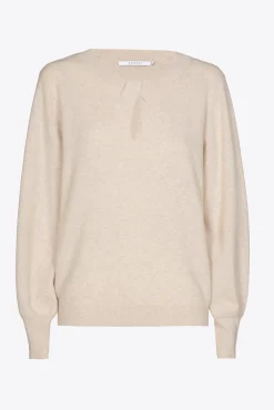 Xandres Pull orné d’une torsade au niveau de l’encolure-Femme Xandres Plus|Pulls & Cardigans