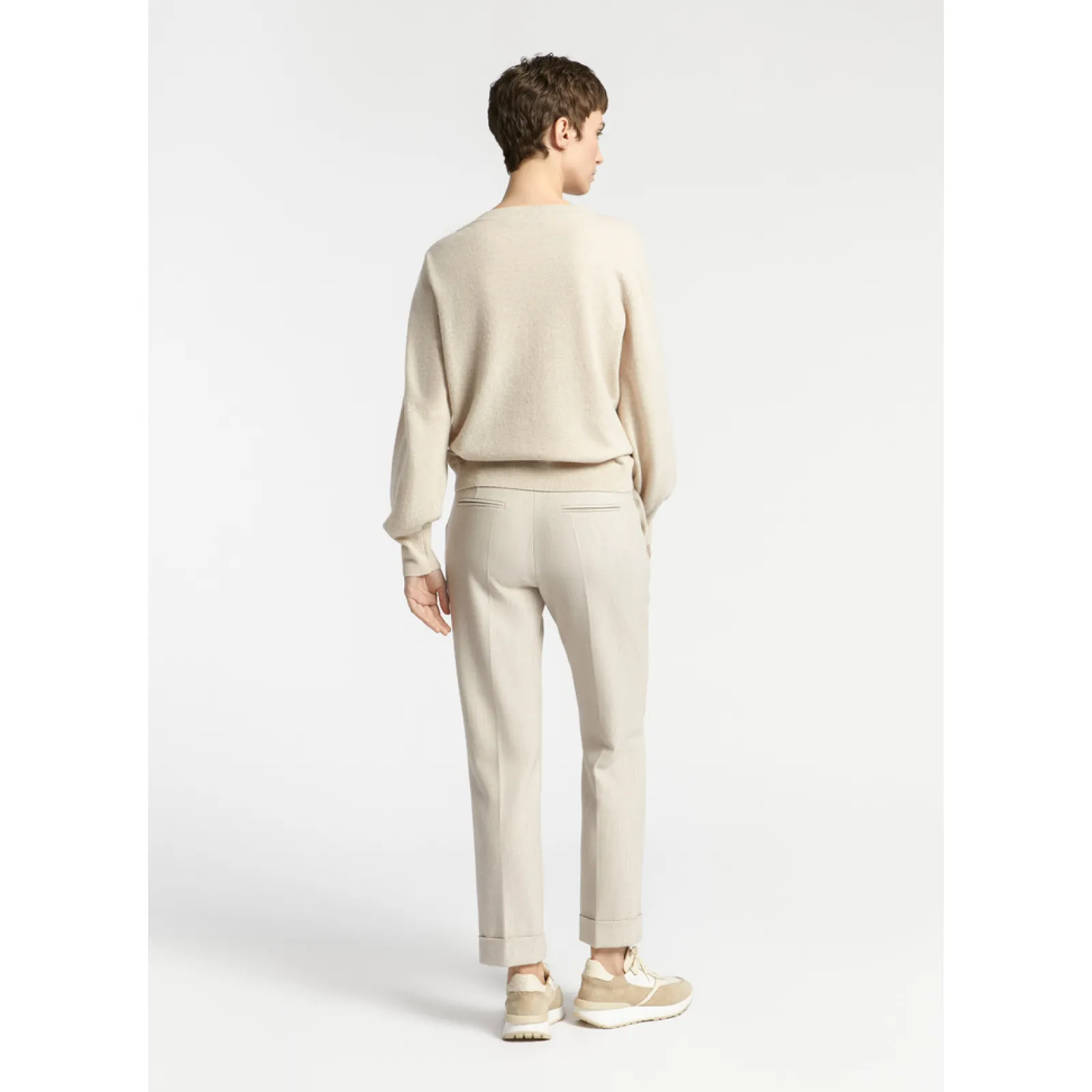 Xandres Pull orné d’une torsade au niveau de l’encolure-Femme Xandres Plus|Pulls & Cardigans