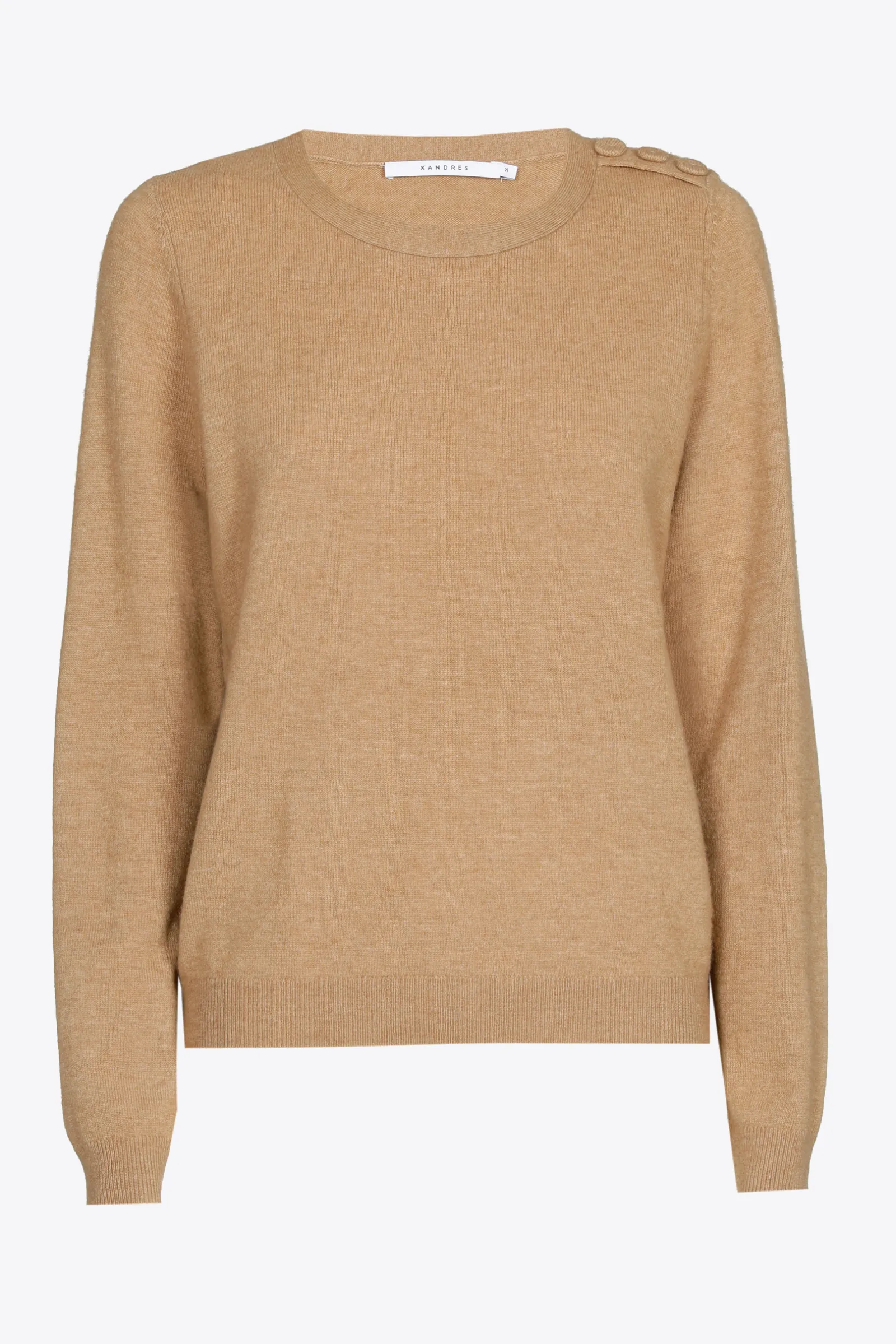 Xandres Pull à épaules boutonnées-Femme Pulls & Cardigans