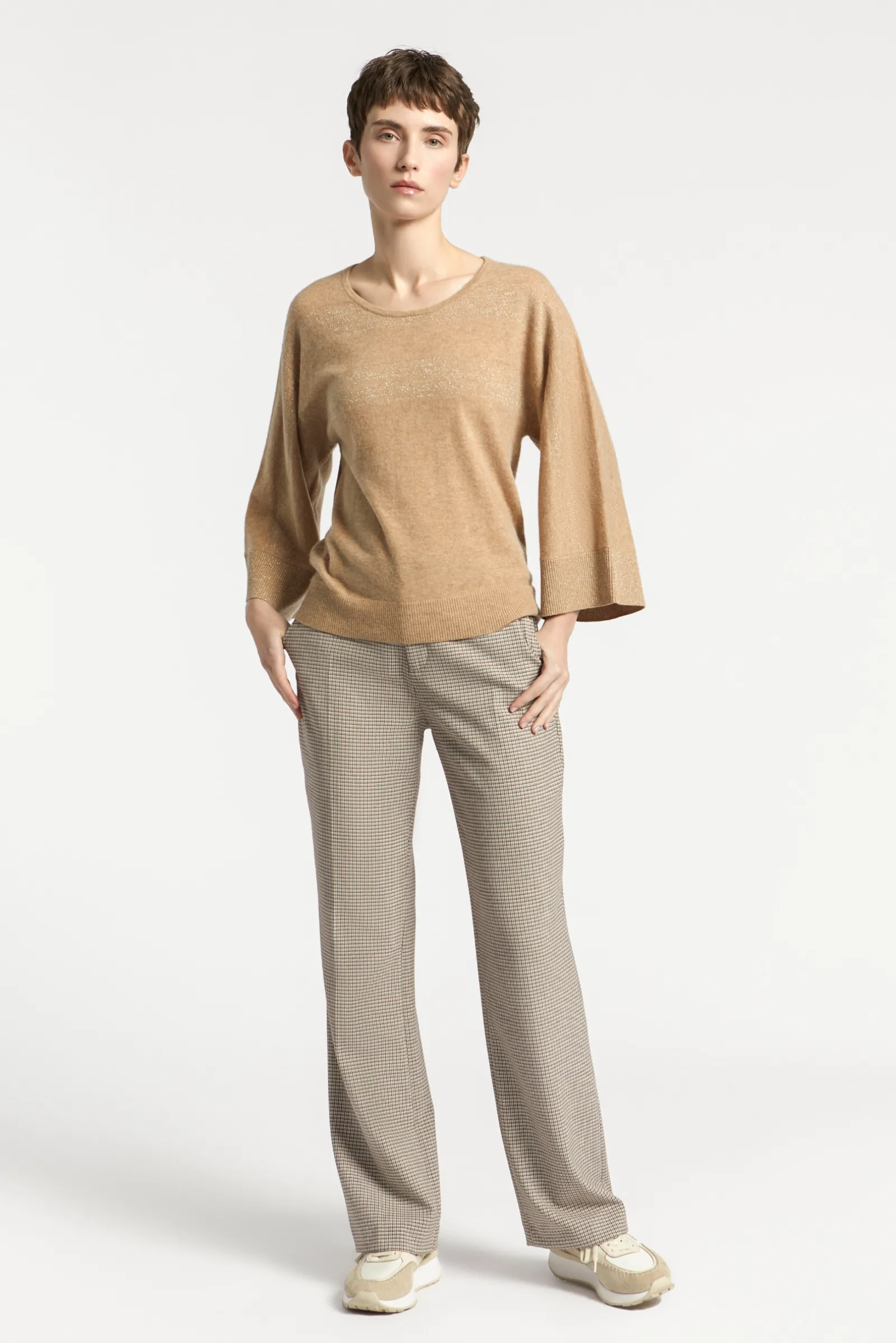 Xandres Pull à épaules tombantes-Femme Pulls & Cardigans