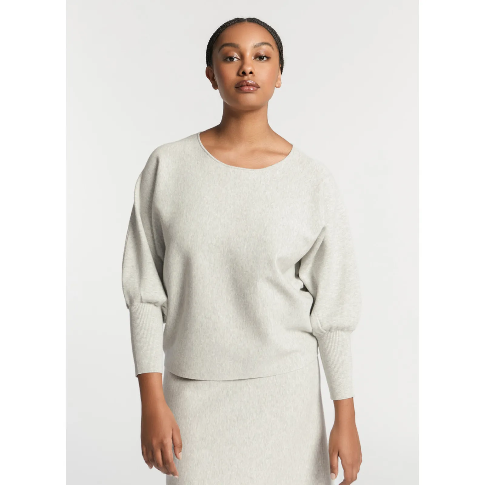 Xandres Pull volumineux à col bateau-Femme Xandres Plus
