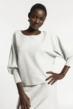 Xandres Pull volumineux à col bateau-Femme Xandres Plus