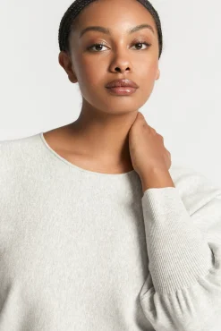 Xandres Pull volumineux à col bateau-Femme Xandres Plus