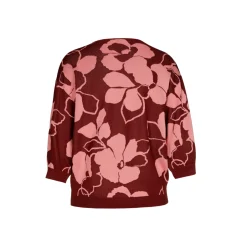 Xandres Pull volumineux à motif floral-Femme Pulls & Cardigans|Xandres Plus