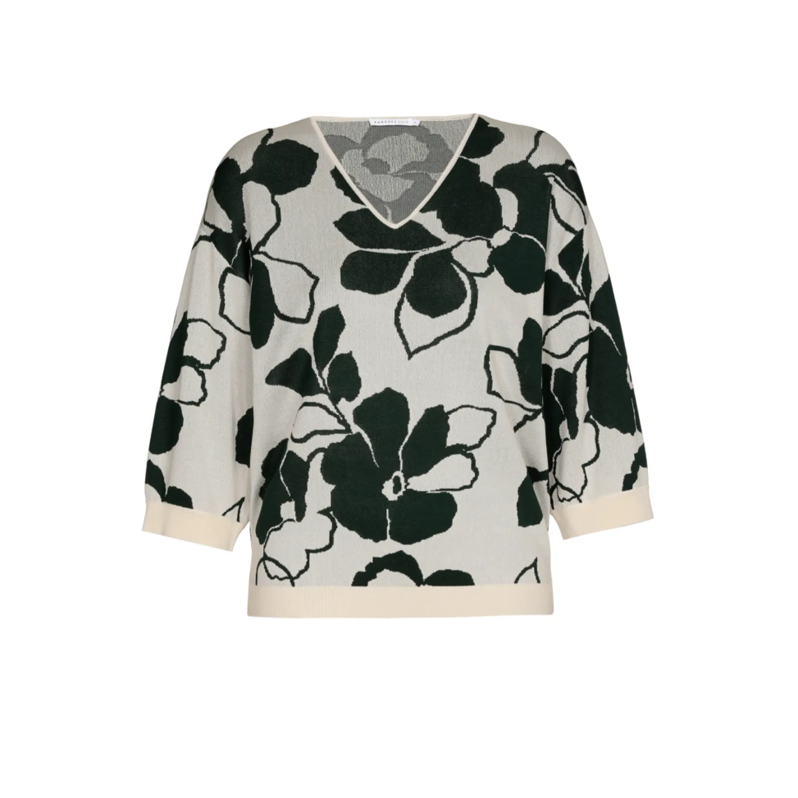Xandres Pull volumineux à motif floral-Femme Xandres Plus|Pulls & Cardigans