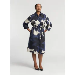 Xandres Robe-chemise droite avec ceinture-Femme Xandres Plus|Robes