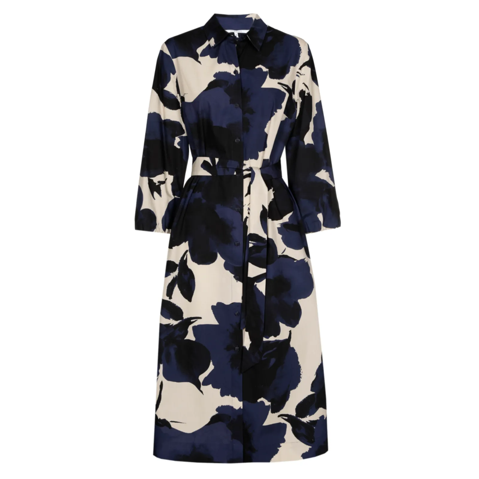 Xandres Robe-chemise droite avec ceinture-Femme Xandres Plus|Robes