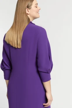 Xandres Robe cintrée avec col en V-Femme Xandres Plus|Robes