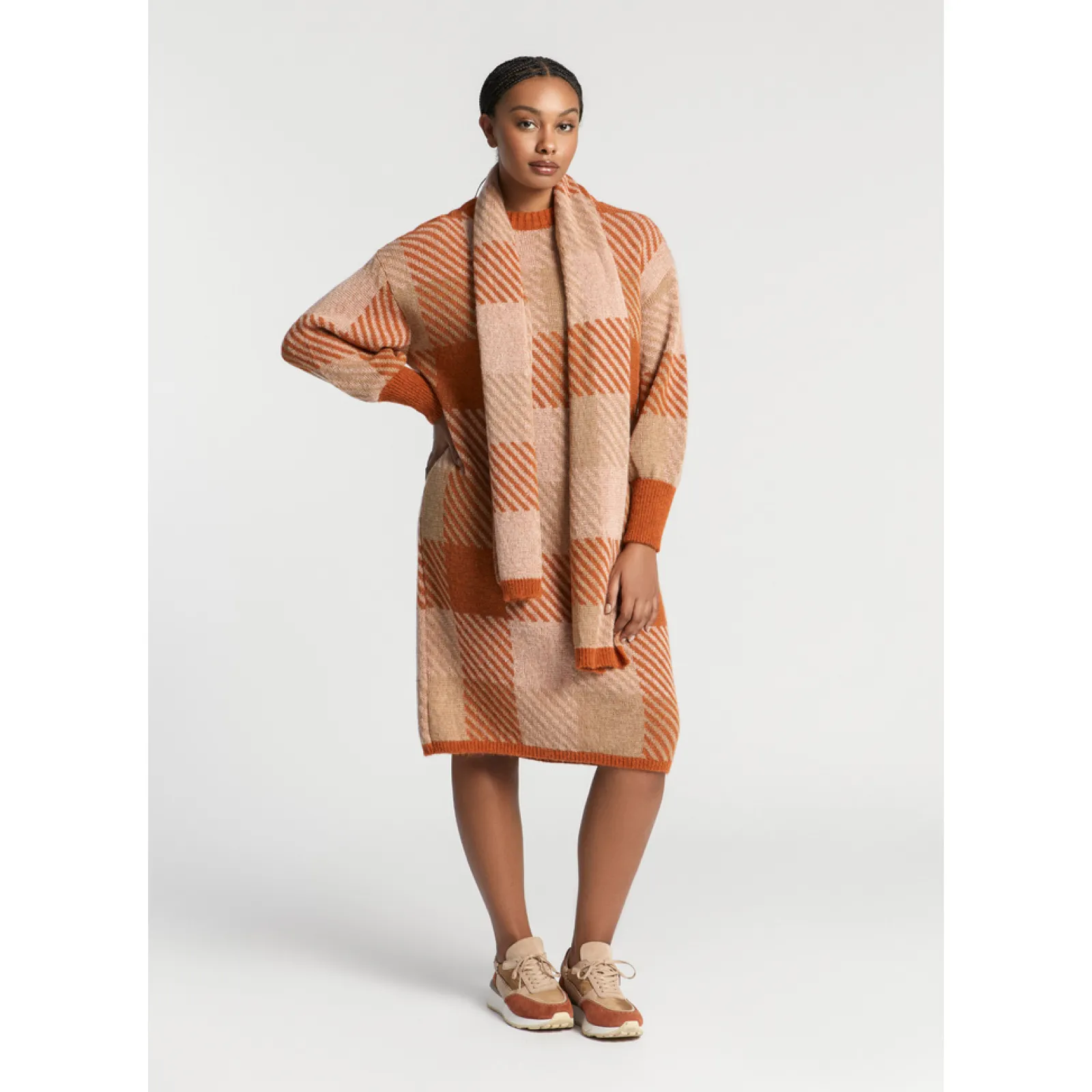 Xandres Robe contenant de la laine d’alpaga-Femme Xandres Plus|Robes