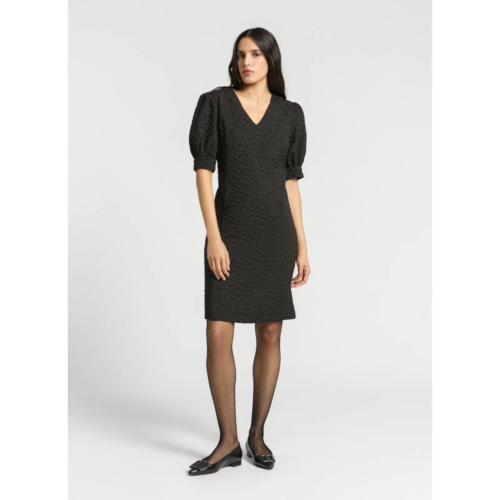Xandres Robe en jacquard à motif floral-Femme Robes