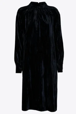 Xandres Robe en velours écrasé-Femme Robes