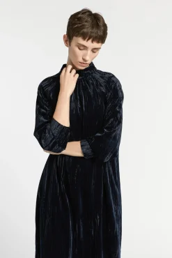 Xandres Robe en velours écrasé-Femme Robes