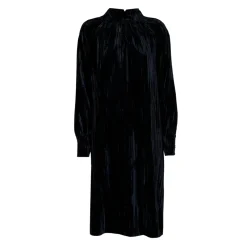 Xandres Robe en velours écrasé-Femme Robes