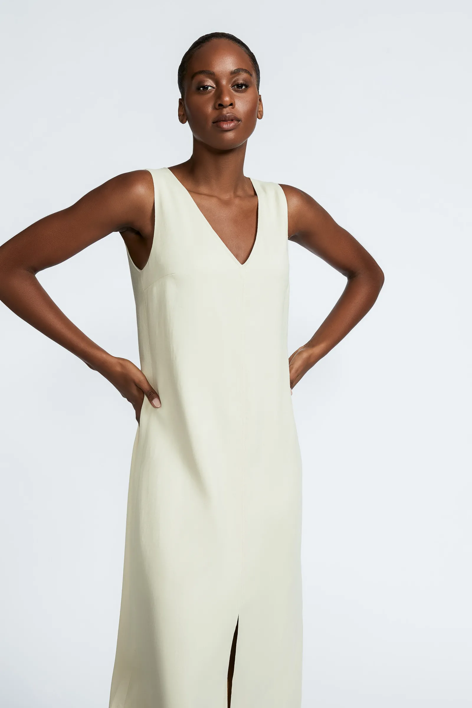 Xandres Robe longue fendue-Femme Robes