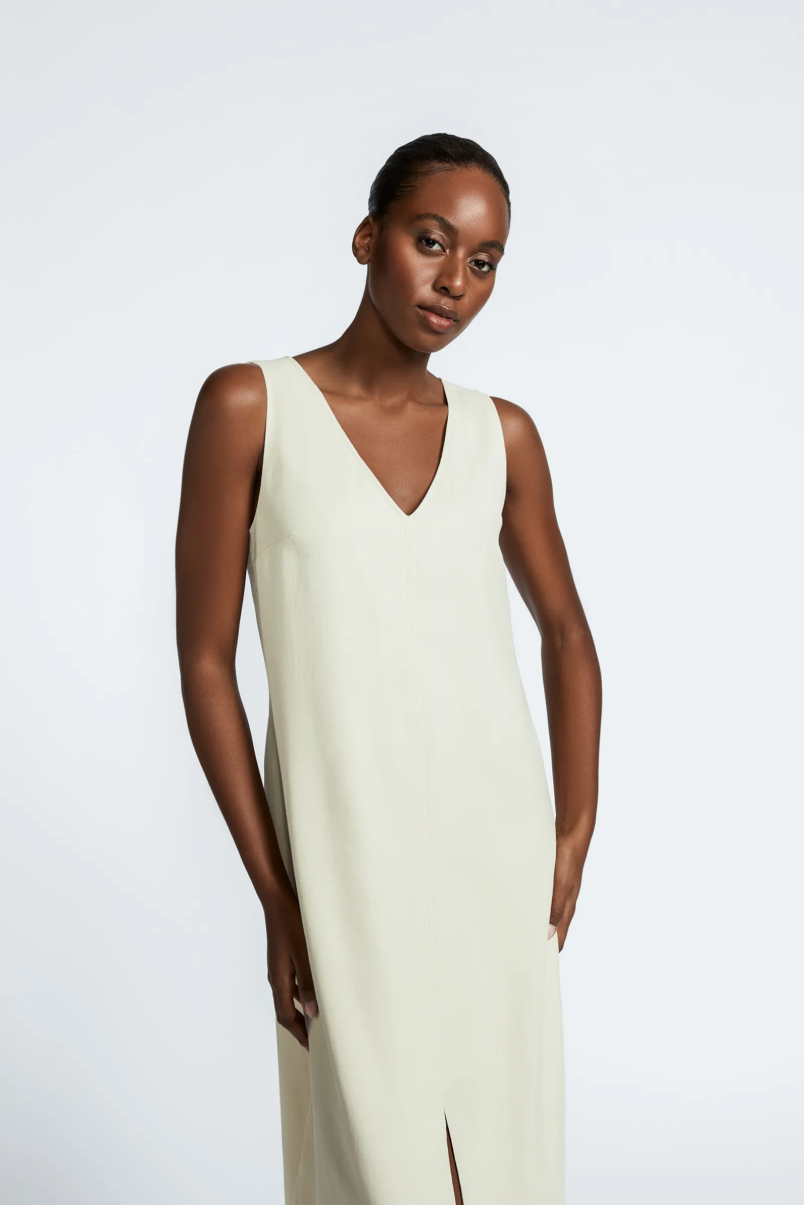Xandres Robe longue fendue-Femme Robes