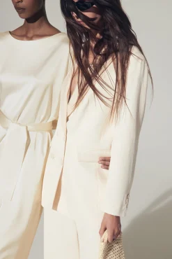 Xandres Robe longue à l’aspect satiné-Femme Robes
