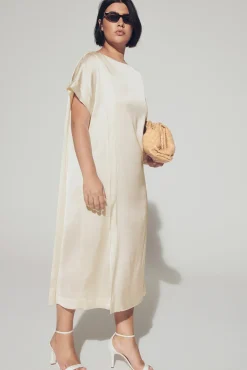 Xandres Robe longue à l’aspect satiné-Femme Robes