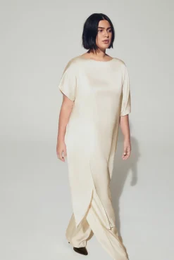 Xandres Robe longue à l’aspect satiné-Femme Robes
